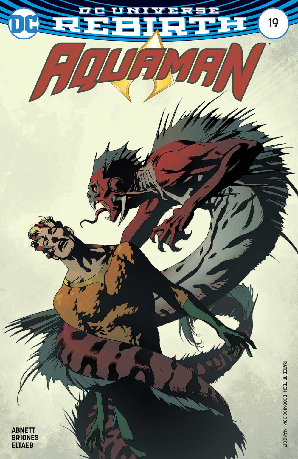 Aquaman #19 Variant cover by Joshua Middleton