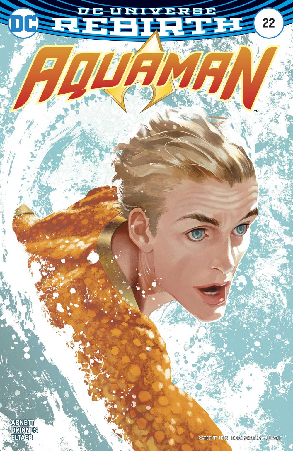 Aquaman #22 Variant cover by Joshua Middleton