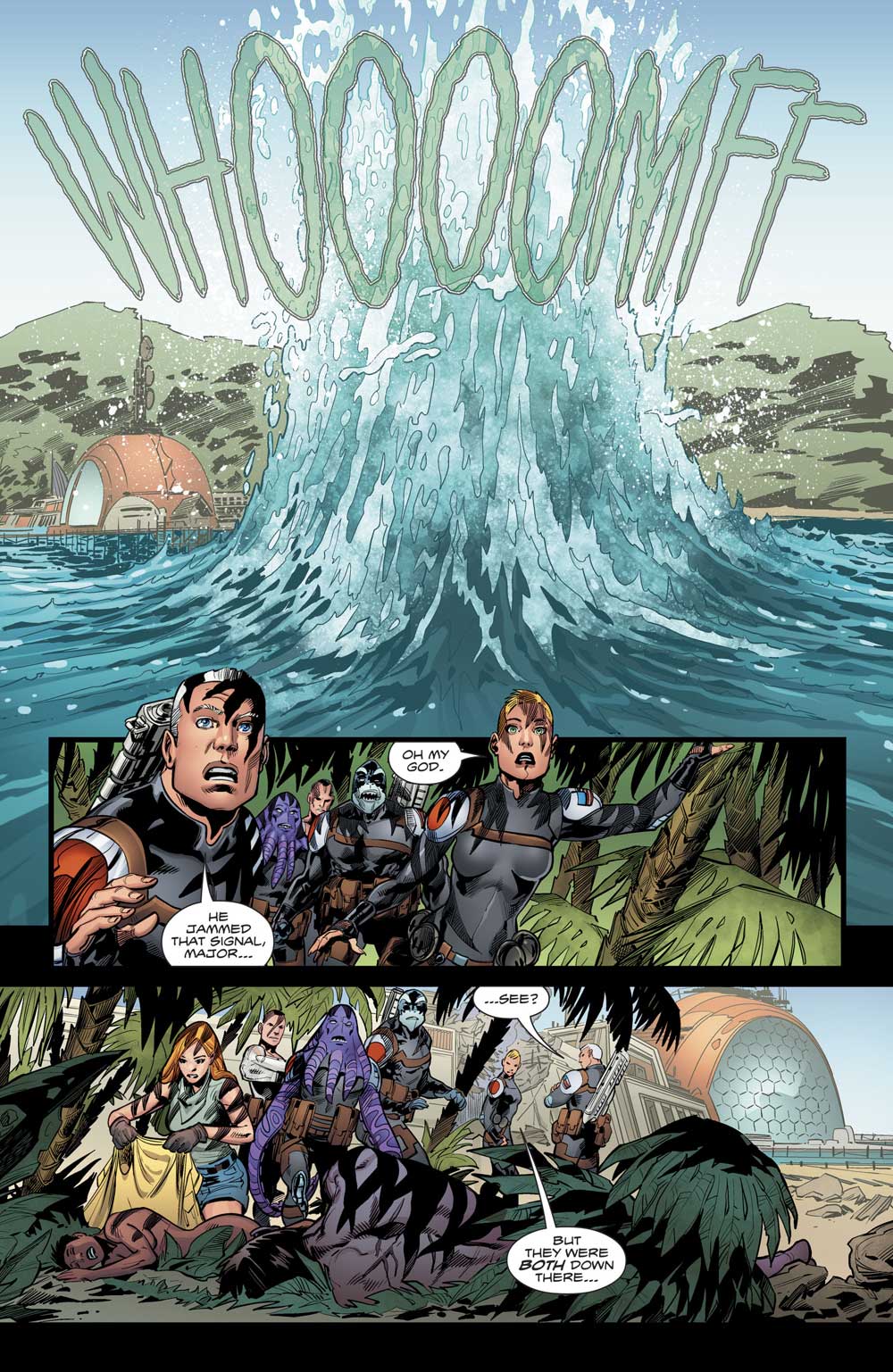 Aquaman #22 by Dan Abnett and Philippe Briones