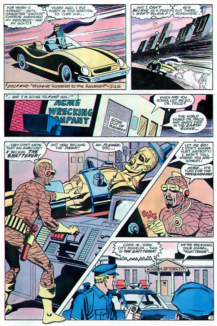 Whatever Happened To... Sandy the Golden Boy! From DC Comics Presents #47, by Mike W. Barr, Jose Delbo and John Calnan.