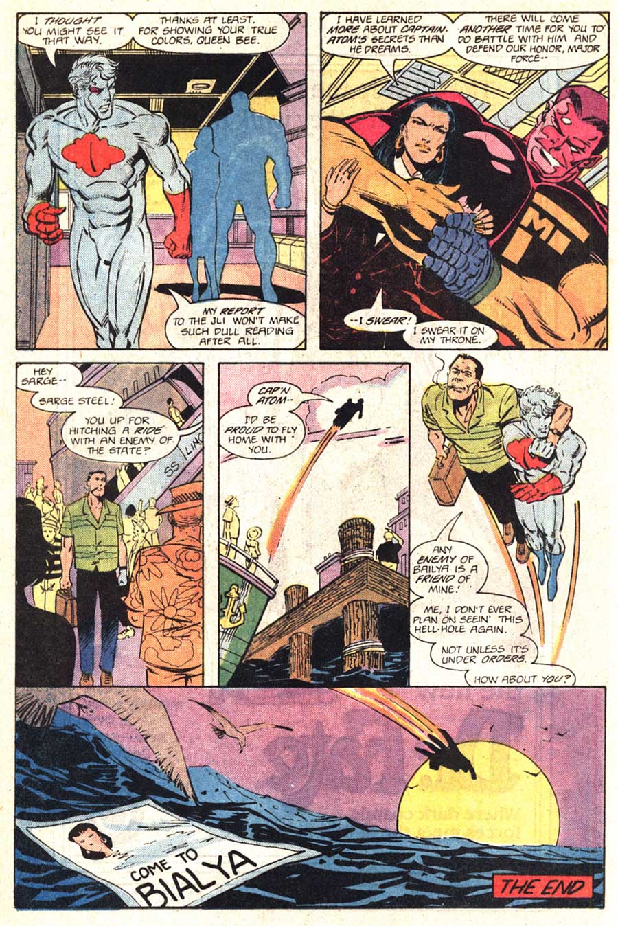 Captain Atom Annual #2 by Cary Bates, Greg Weisman, Paris Cullins & Bob Smith