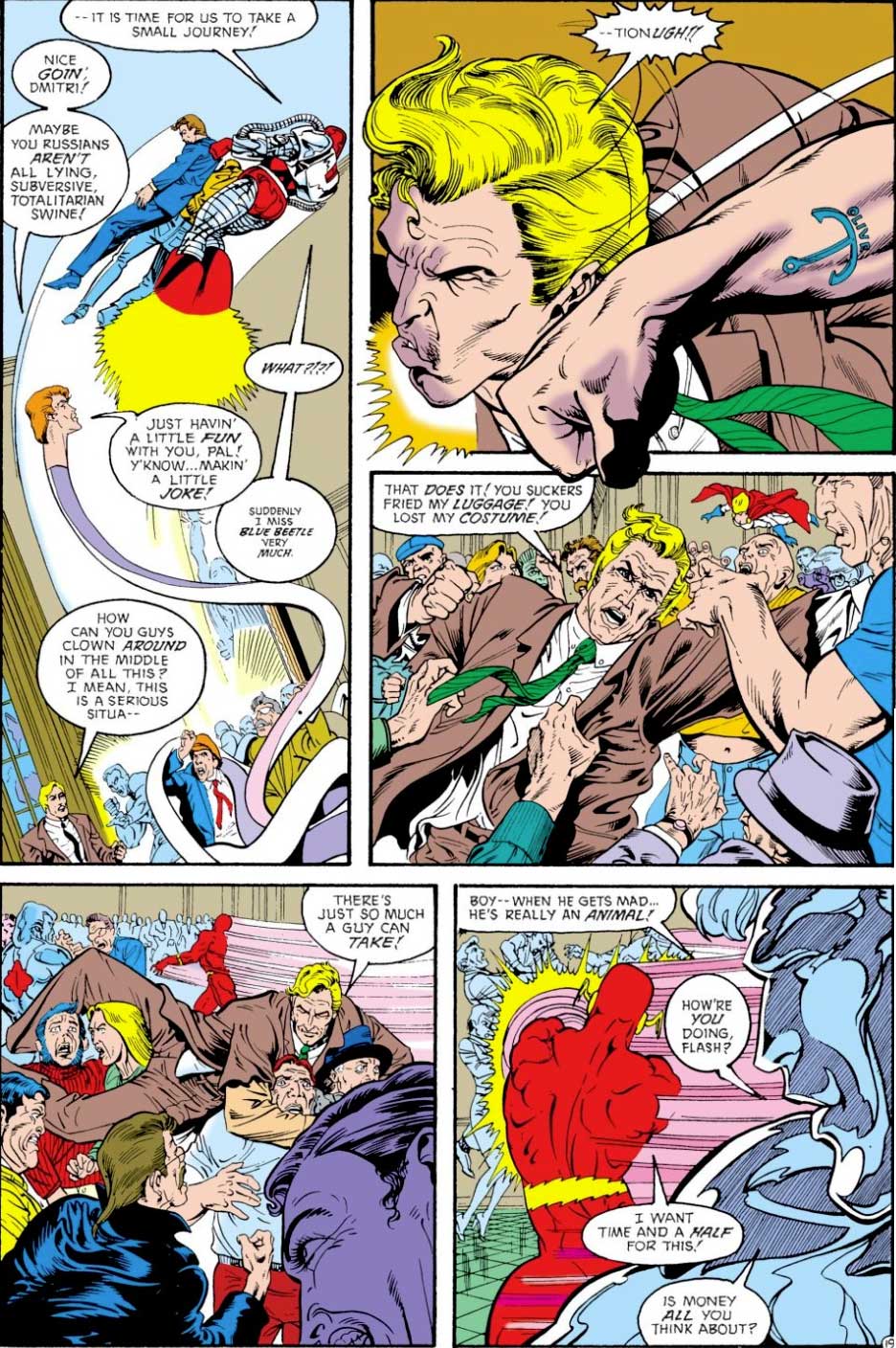 Justice League Europe #1 by Keith Giffen, JM DeMatteis, Bart Sears and Pablo Marcos
