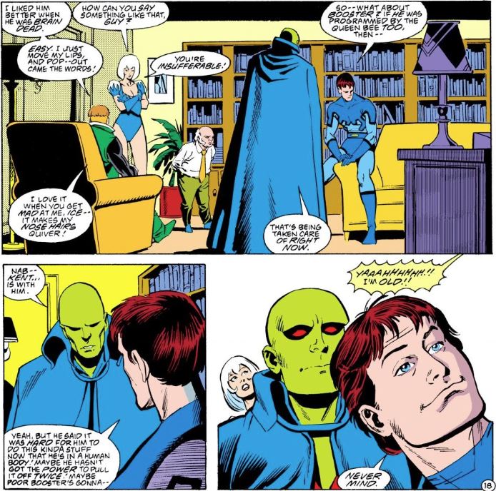 Justice League America #29 by Keith Giffen, J.M. DeMatteis, Ty Templeton, and Joe Rubinstein