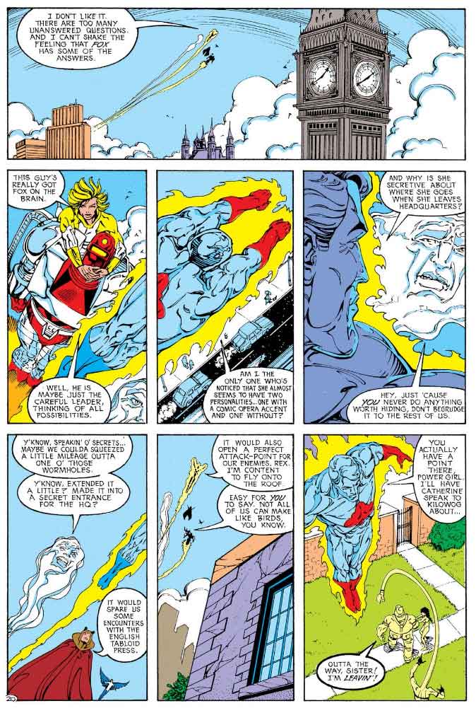 Justice League Europe #25 by Keith Giffen, Scripter, Bart Sears and Randy Elliott