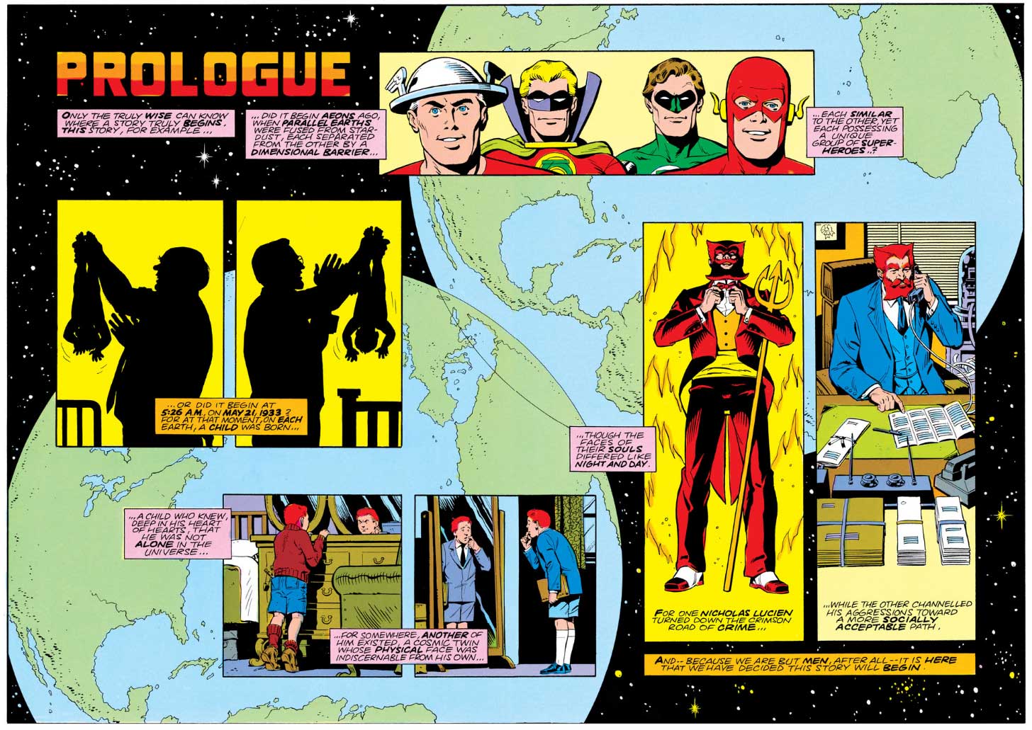 Brave and the Bold #200 interiors by Mike W Barr, Dave Gibbons, and Gary Martin