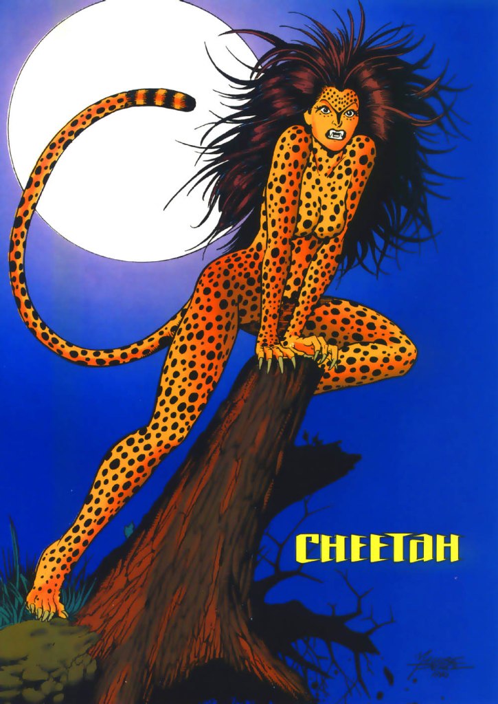Cheetah by Kevin Maguire and George Perez - Who's Who in the DC Universe #4