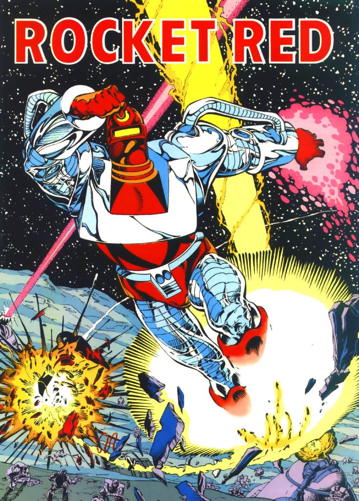 Who’s Who in the DC Universe #4 - Rocket Red by Bart Sears