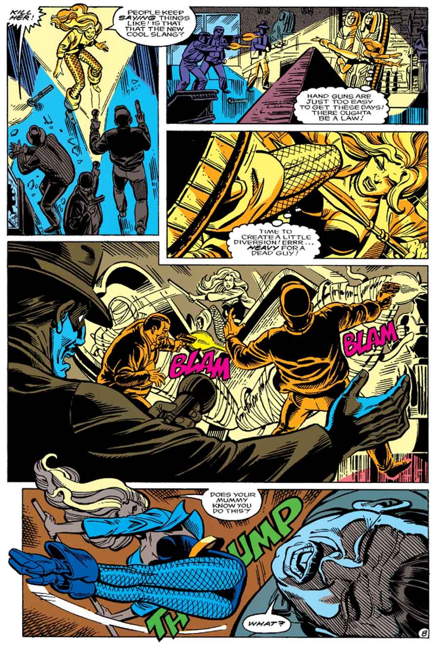 Justice Society of America #2 (May 1991) by Len Strazewski and Grant Miehm Justice Society of America #2 (May 1991) by Len Strazewski and Grant Miehm