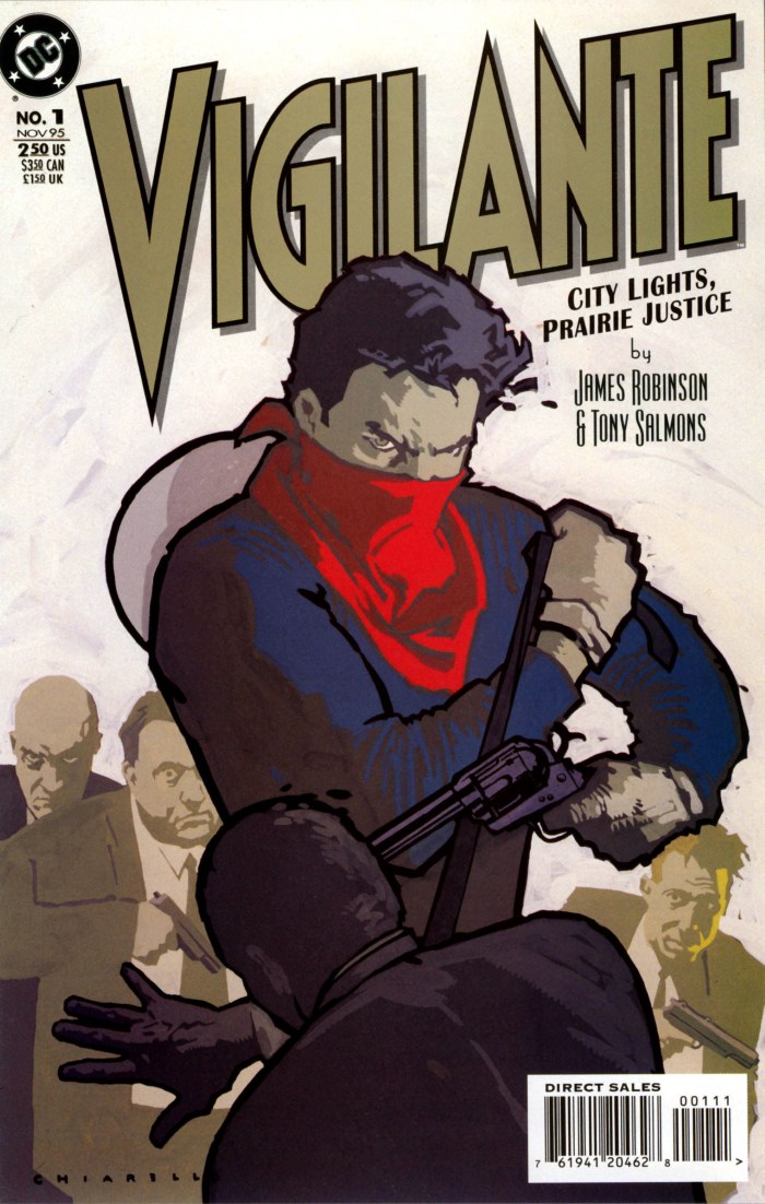 Vigilante: Big City, Prairie Justice #1-4 (1995) by James Robinson, Tim Salmons, and Mark Chiarello Vigilante: Big City, Prairie Justice #1-4 (1995) by James Robinson, Tim Salmons, and Mark Chiarello