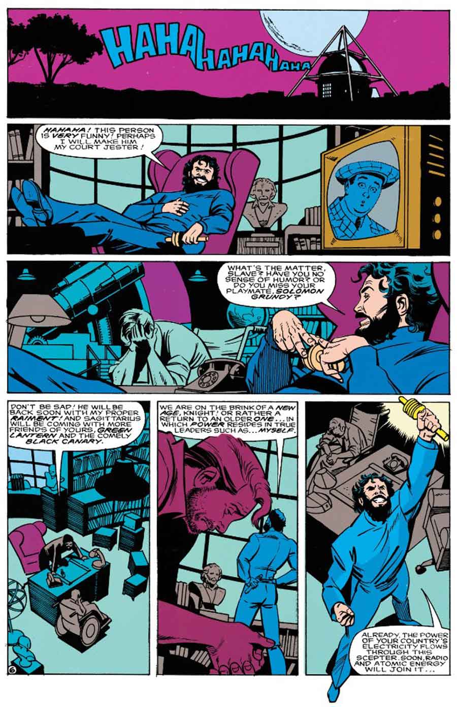 Justice Society of America #5 (Aug 1991) by Len Strazewski, Mike Parobeck & Rick Burchett Justice Society of America #5 (Aug 1991) by Len Strazewski, Mike Parobeck & Rick Burchett