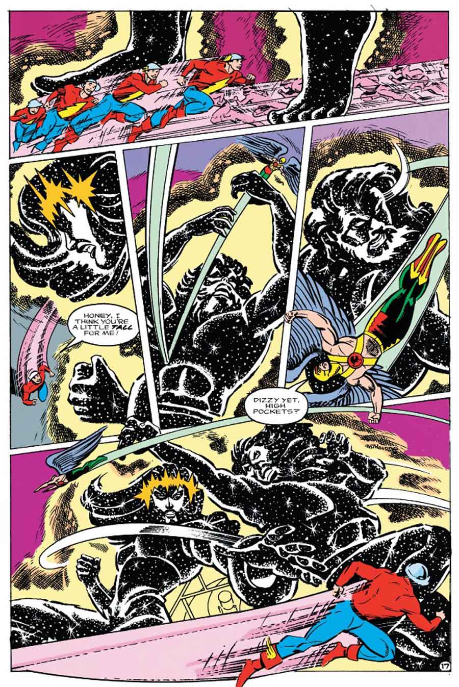 Justice Society of America #5 (Aug 1991) by Len Strazewski, Mike Parobeck & Rick Burchett Justice Society of America #5 (Aug 1991) by Len Strazewski, Mike Parobeck & Rick Burchett