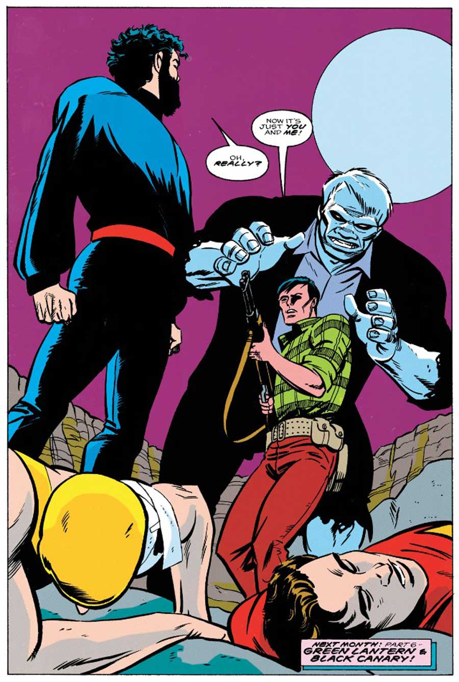 Justice Society of America #5 (Aug 1991) by Len Strazewski, Mike Parobeck & Rick Burchett Justice Society of America #5 (Aug 1991) by Len Strazewski, Mike Parobeck & Rick Burchett