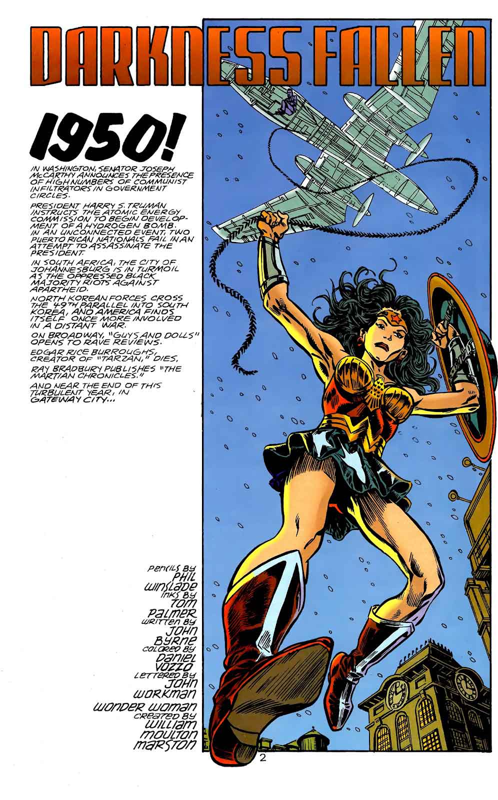 ADVENTURE COMICS 80-PAGE GIANT (Oct 1998): "Darkness Fallen" written by John Byrne ADVENTURE COMICS 80-PAGE GIANT (Oct 1998): "Darkness Fallen" written by John Byrne