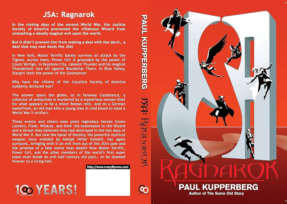 Paul Kupperberg’s book JSA: RAGNAROK (2020) Paul Kupperberg’s book JSA: RAGNAROK (2020)