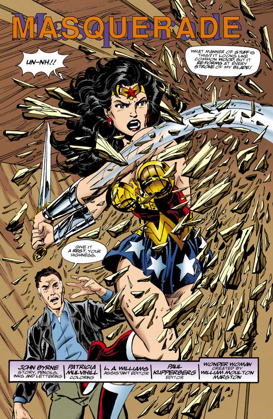WONDER WOMAN Vol. 2 #133 by John Byrne WONDER WOMAN Vol. 2 #133 by John Byrne
