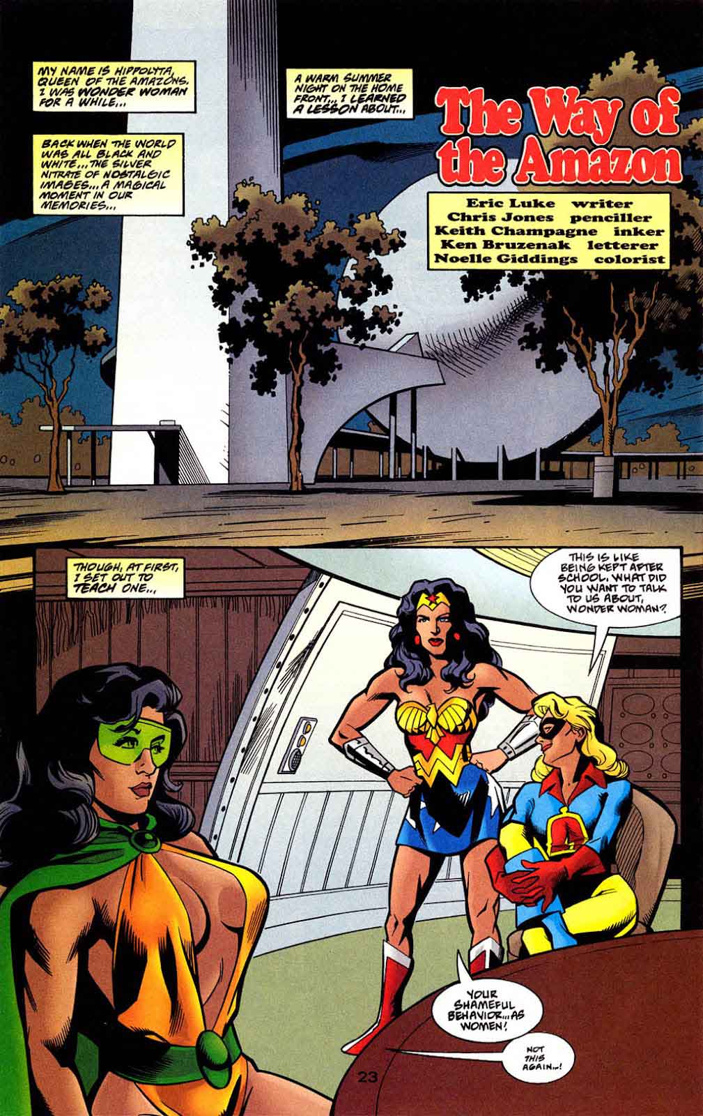 ALL-STAR COMICS 80-PAGE GIANT #1 (Sep 1999) - “The Way of the Amazon” ALL-STAR COMICS 80-PAGE GIANT #1 (Sep 1999) - “The Way of the Amazon”