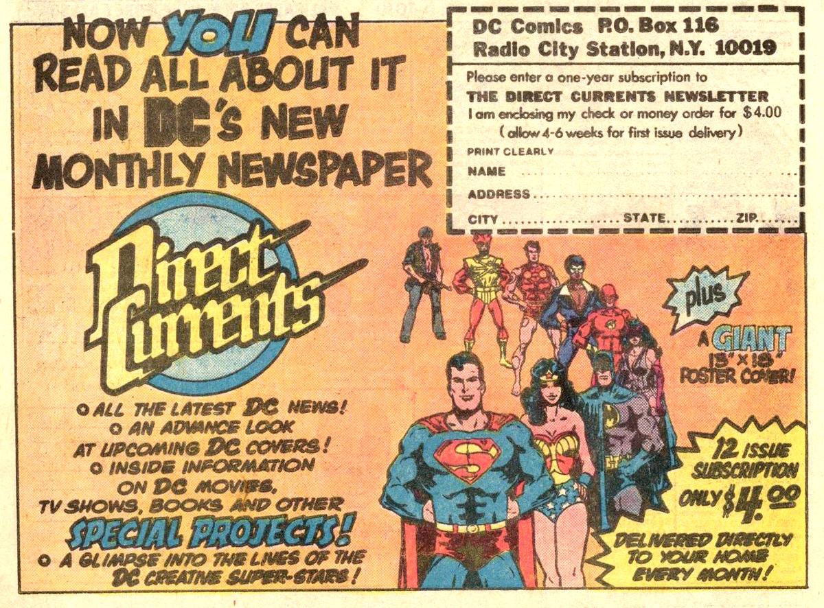Batman Family Reunion #490 – Subscription Ad Supplemental - The Fire ...